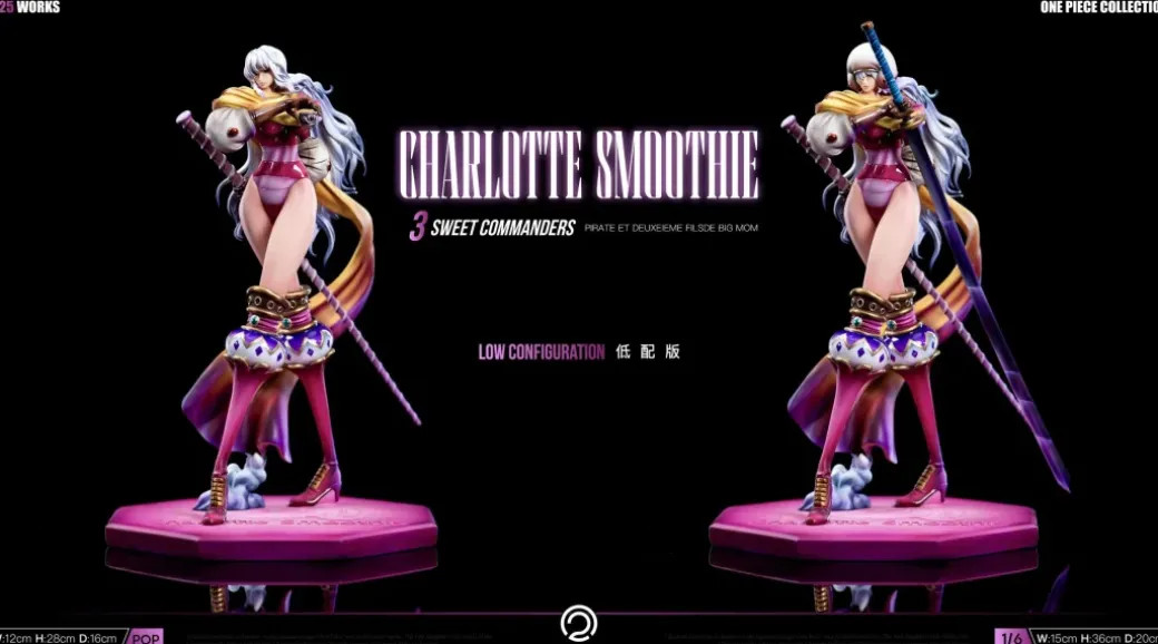 Small & Big Scale Charlotte Smoothie - ONE PIECE Resin Statue - C2 Studio