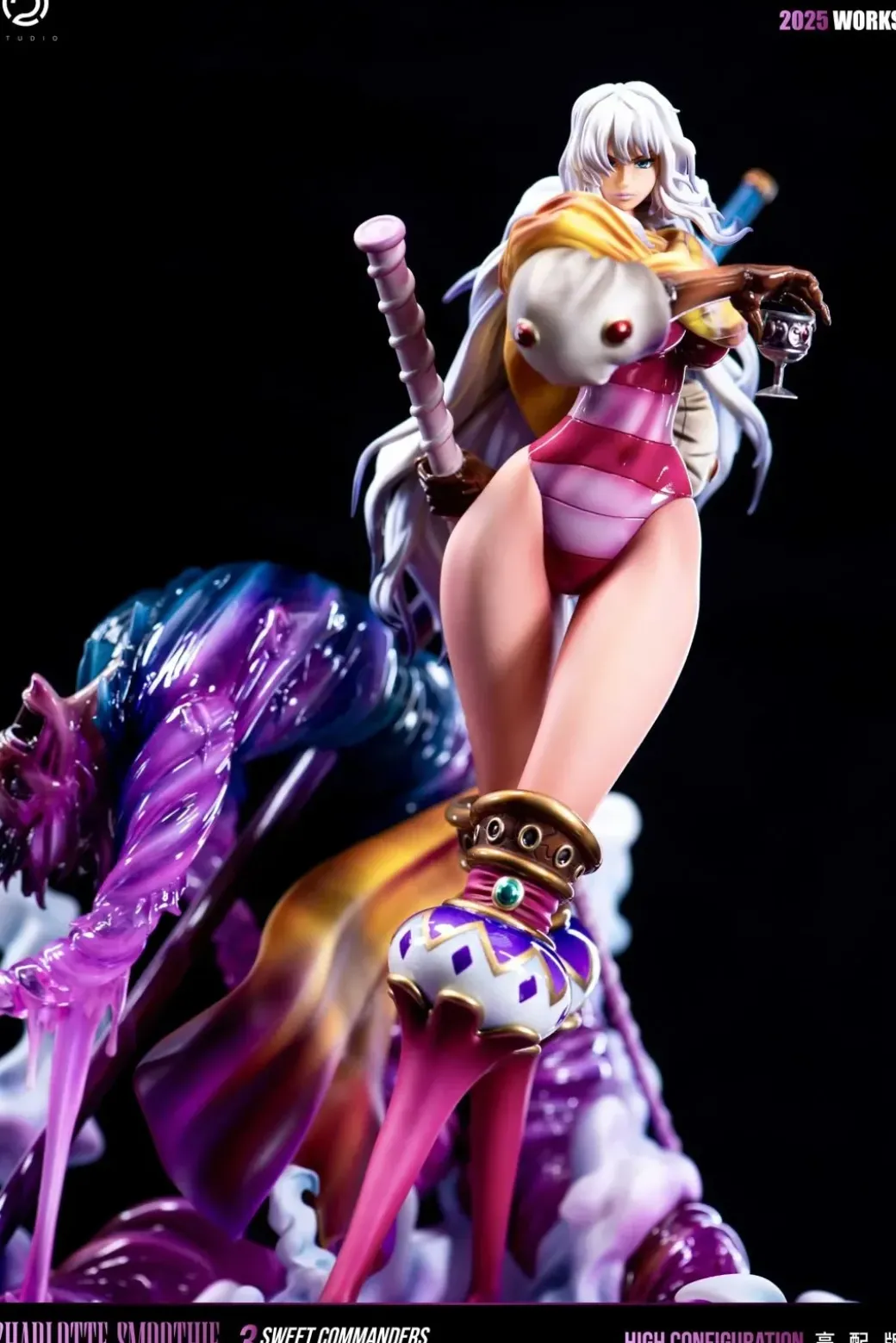 Small & Big Scale Charlotte Smoothie - ONE PIECE Resin Statue - C2 Studio