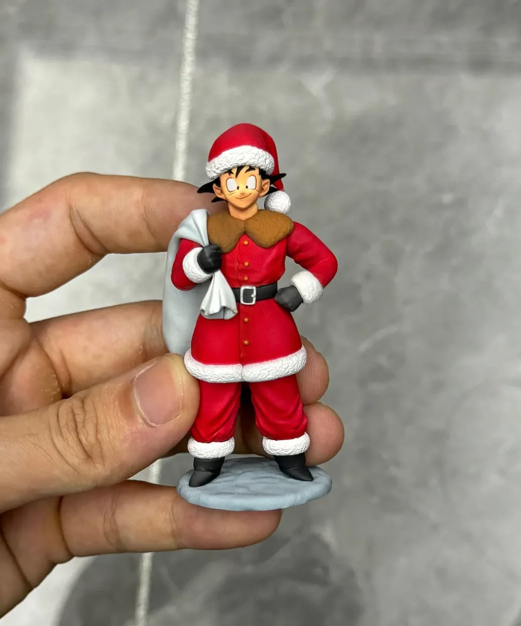 Small & Big Scale Christmas Son Goku - Dragon Ball Resin Statue - ShiGuangJiMoWan Studio