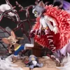 Small & Big Scale Dressrosa Arc Luffy Vs Doflamingo Fight Scene Cosplay Tom and Jerry - Tom and Jerry ONE PIECE Resin Statue - MIX Studios