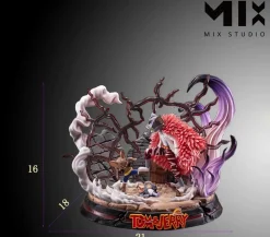 Small & Big Scale Dressrosa Arc Luffy Vs Doflamingo Fight Scene Cosplay Tom and Jerry - Tom and Jerry ONE PIECE Resin Statue - MIX Studios