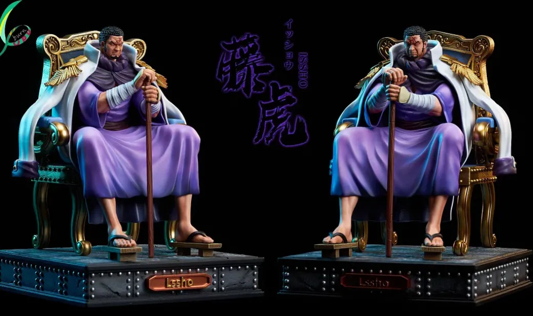 Small & Big Scale Fujitora Issho - ONE PIECE Resin Statue - CPU Studio