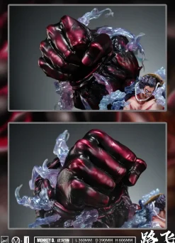 Small & Big Scale Gear Forth Monkey D. Luffy - ONE PIECE Resin Statue - Iron Curtain Studio