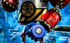 Small & Big Scale General Franky - ONE PIECE Resin Statue - Dx studio