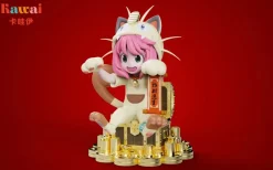Small & Big Scale Lucky Meowth Cosplay Anya Forger - Pokemon SPY X FAMILY Resin Statue - Kawai Studio