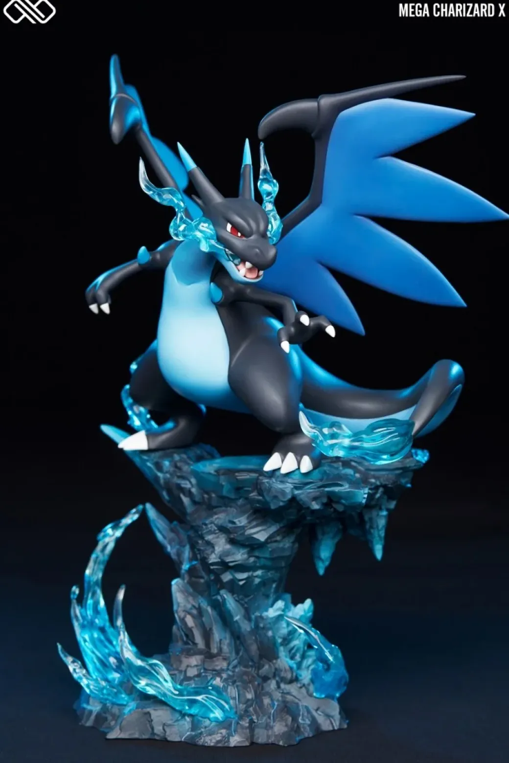 Small & Big Scale Mega Charizard X & Mega Charizard Y - Pokemon Resin Statue - Unlimited Studios