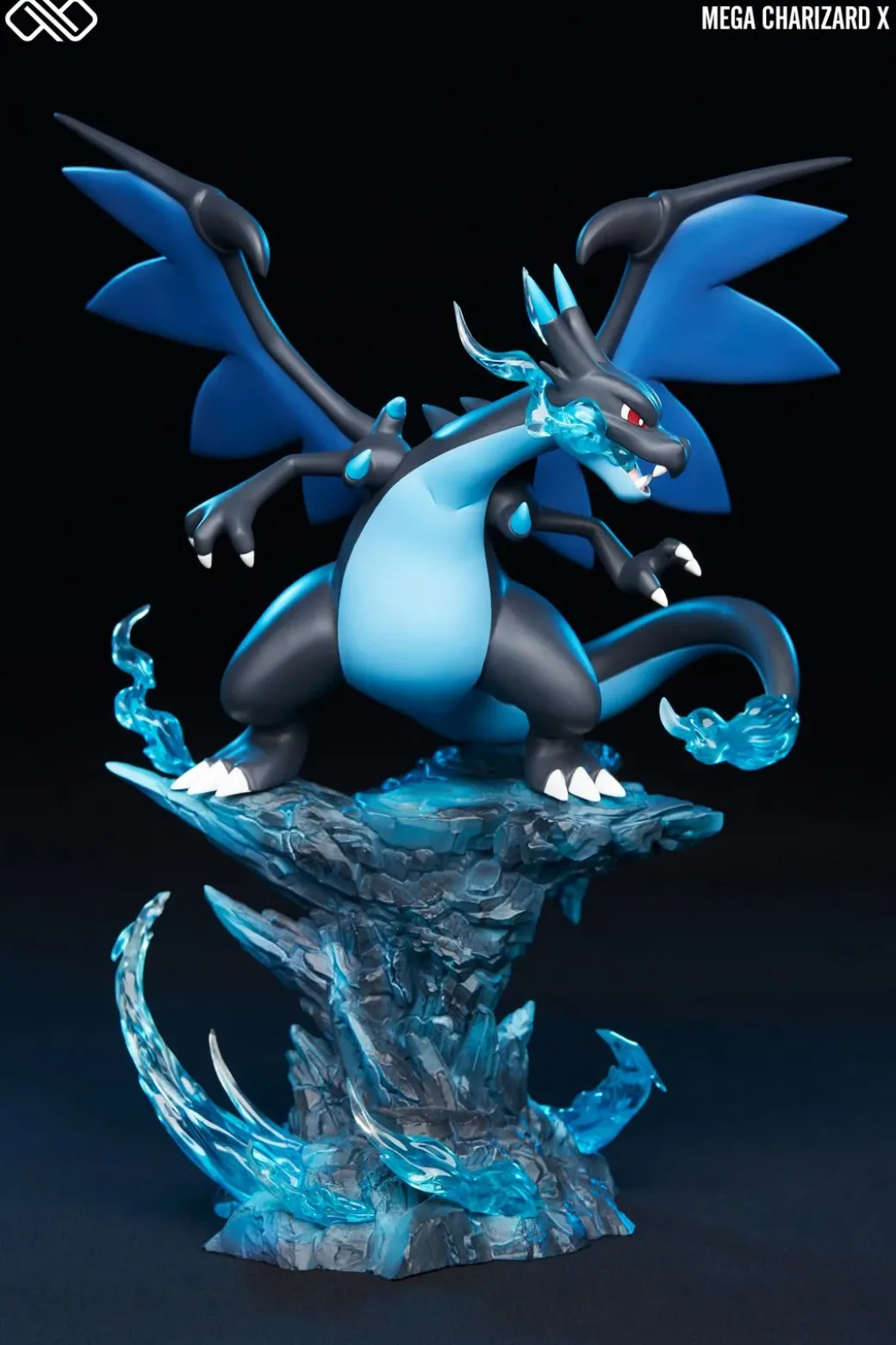 Small & Big Scale Mega Charizard X & Mega Charizard Y - Pokemon Resin Statue - Unlimited Studios