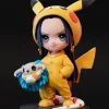 Small & Big Scale Pikachu Cosplay Boa Hancock - Pokemon ONE PIECE Resin Statue - Cit Studio