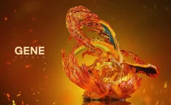 Small & Big Scale Pokémon Brilliant Diamond Series 004 Mega Charizard Y - Pokemon Resin Statue - Gene Studios