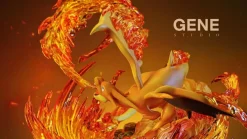 Small & Big Scale Pokémon Brilliant Diamond Series 004 Mega Charizard Y - Pokemon Resin Statue - Gene Studios