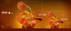 Small & Big Scale Pokémon Brilliant Diamond Series 004 Mega Charizard Y - Pokemon Resin Statue - Gene Studios