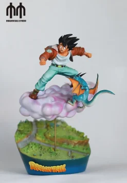 Small & Big Scale Title Page Son Goku on Cloud - Dragon Ball Resin Statue - DB.ShowReel Studio