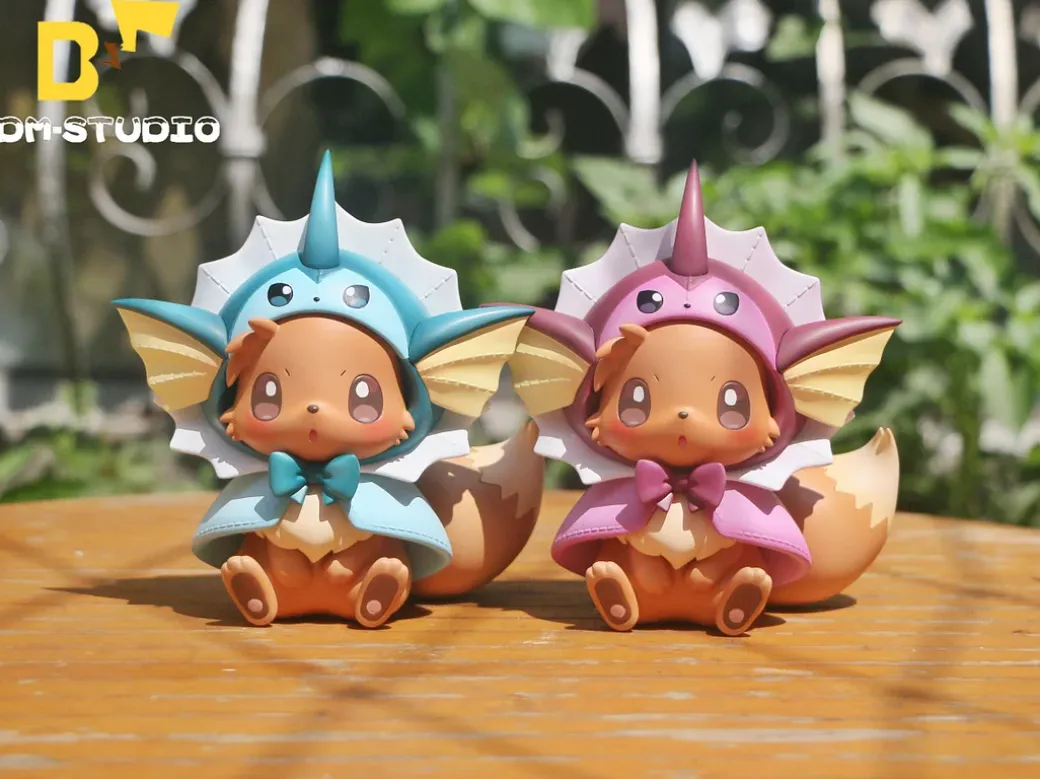 Small & Big Scale Vaporeon Cosplay Eevee - Pokemon Resin Statue - DM Studios