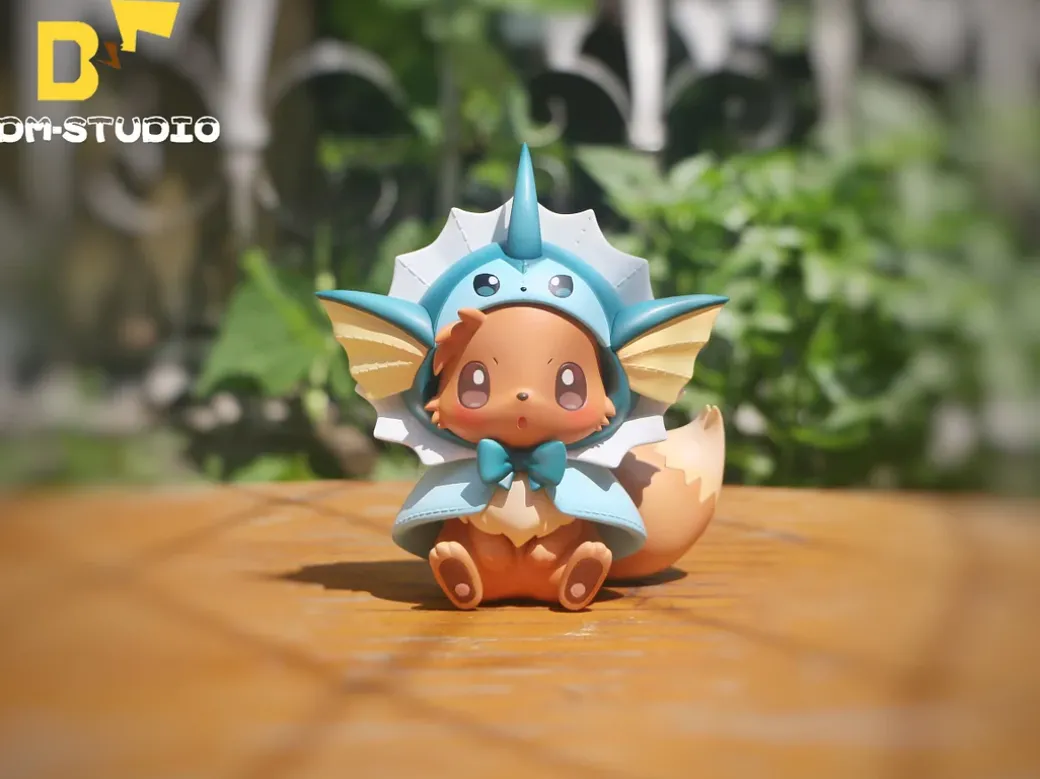 Small & Big Scale Vaporeon Cosplay Eevee - Pokemon Resin Statue - DM Studios