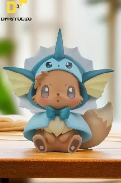Small & Big Scale Vaporeon Cosplay Eevee - Pokemon Resin Statue - DM Studios