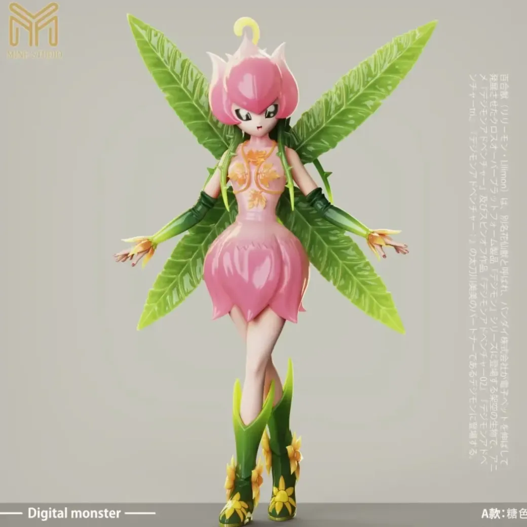 Small & Plus Scale Lilimon - Digimon Resin Statue - My-Studio