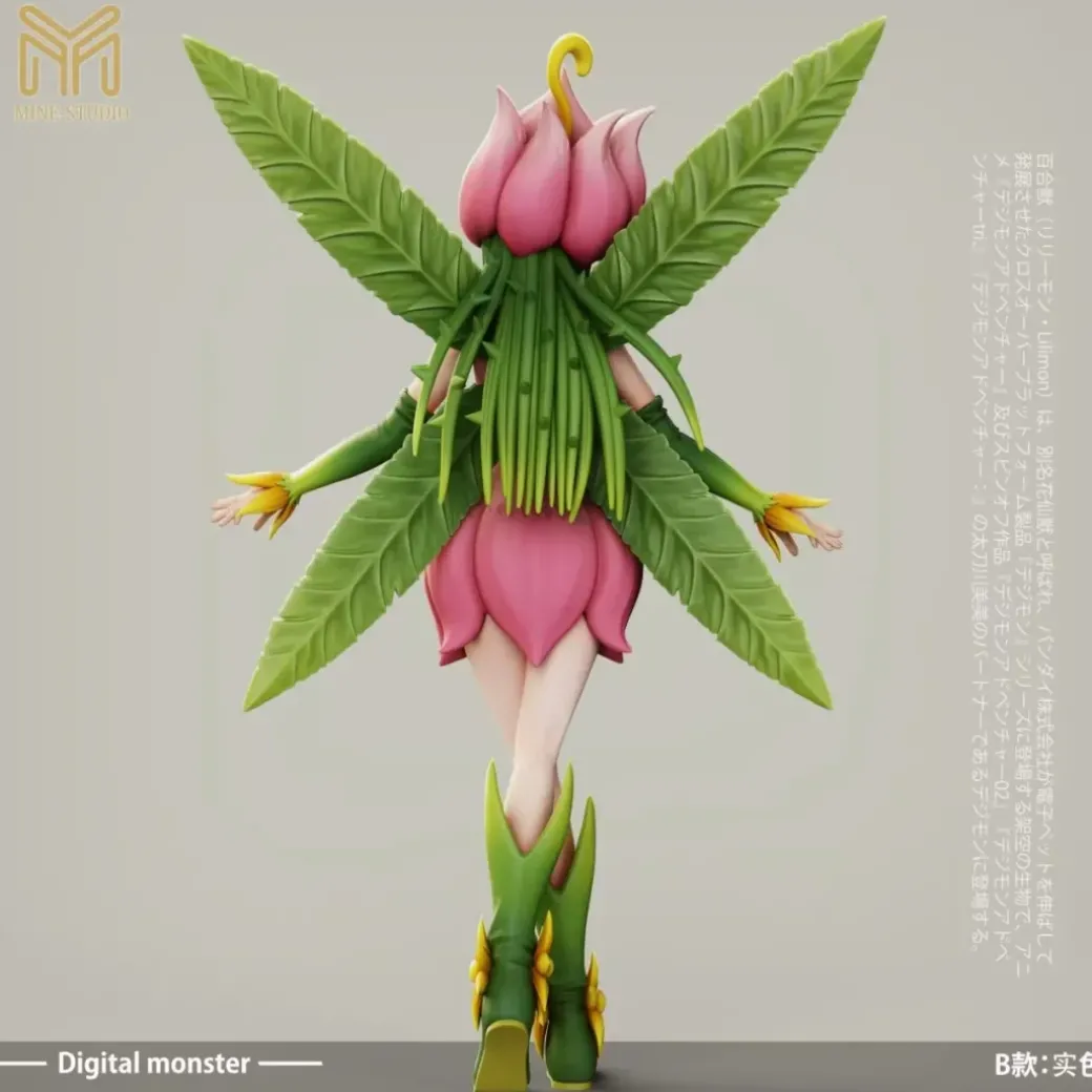 Small & Plus Scale Lilimon - Digimon Resin Statue - My-Studio