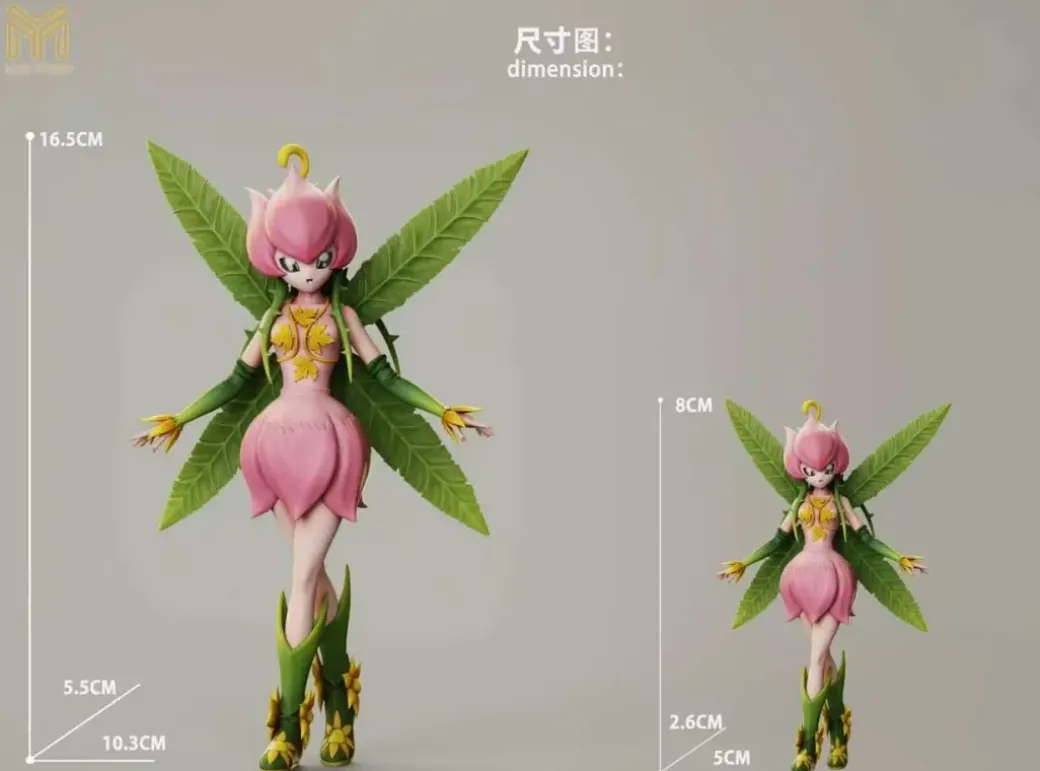 Small & Plus Scale Lilimon - Digimon Resin Statue - My-Studio
