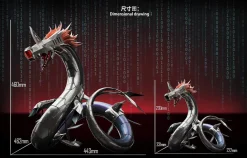 Small & Plus Scale Metal Seadramon & Chaos Seadramon - Digimon Resin Statue - My-Studio