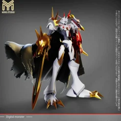 Small & Plus Scale Omegamon Alter-S - Digimon Resin Statue - My-Studio