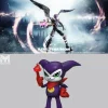 Small & Plus Ver. Beelzebumon & Impmon - Digimon Resin Statue - My-Studio