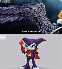 Small & Plus Ver. Beelzebumon & Impmon - Digimon Resin Statue - My-Studio