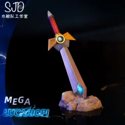 Small Scale Original Colour Mega Lucario Cosplay Pikachu - Pokemon Resin Statue - SJD Studio
