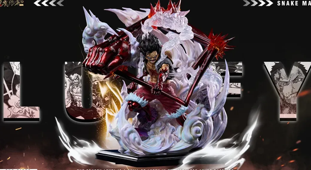 Snakeman Monkey D. Luffy - ONE PIECE Resin Statue - MoWoZhangBen Studio