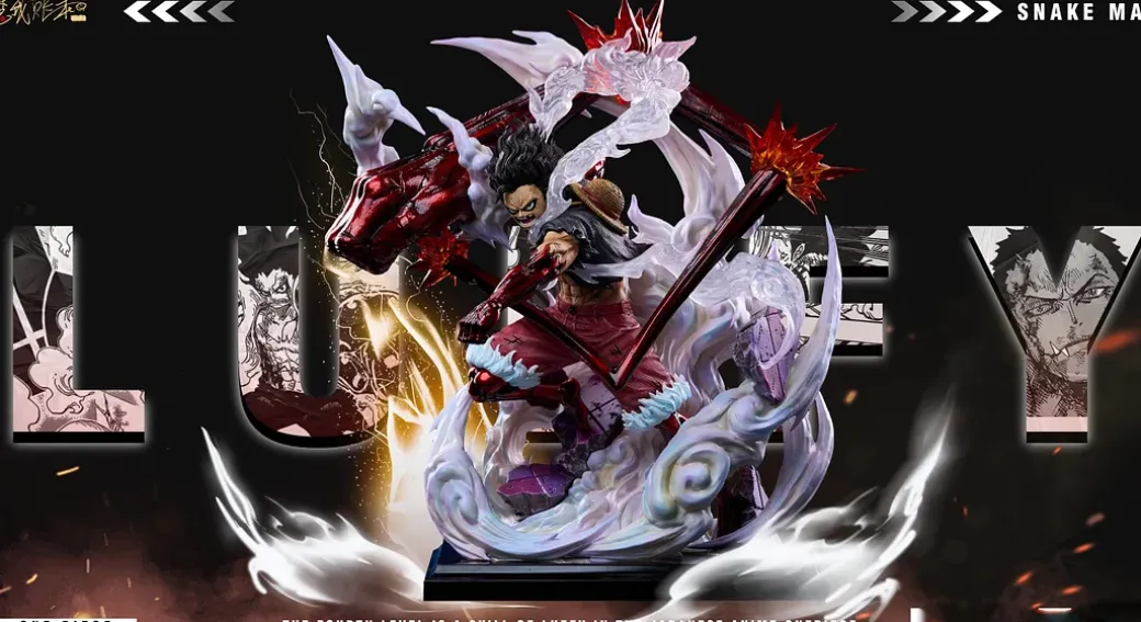 Snakeman Monkey D. Luffy - ONE PIECE Resin Statue - MoWoZhangBen Studio