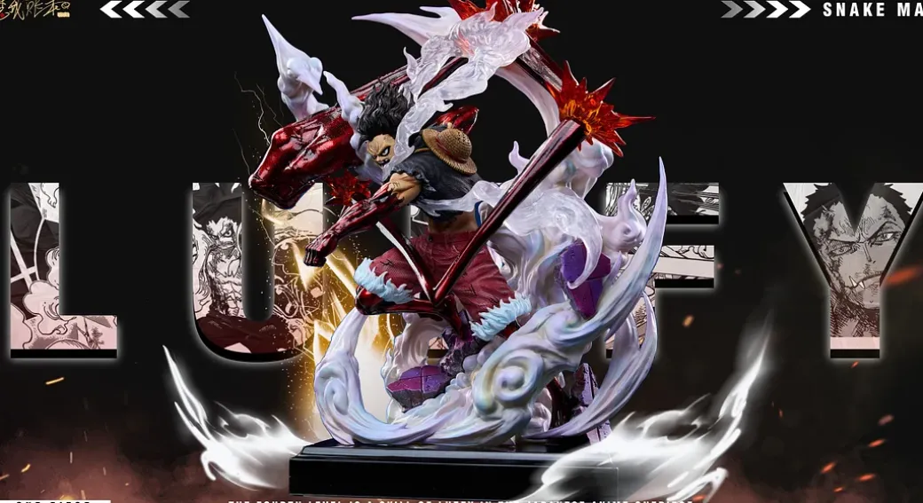 Snakeman Monkey D. Luffy - ONE PIECE Resin Statue - MoWoZhangBen Studio