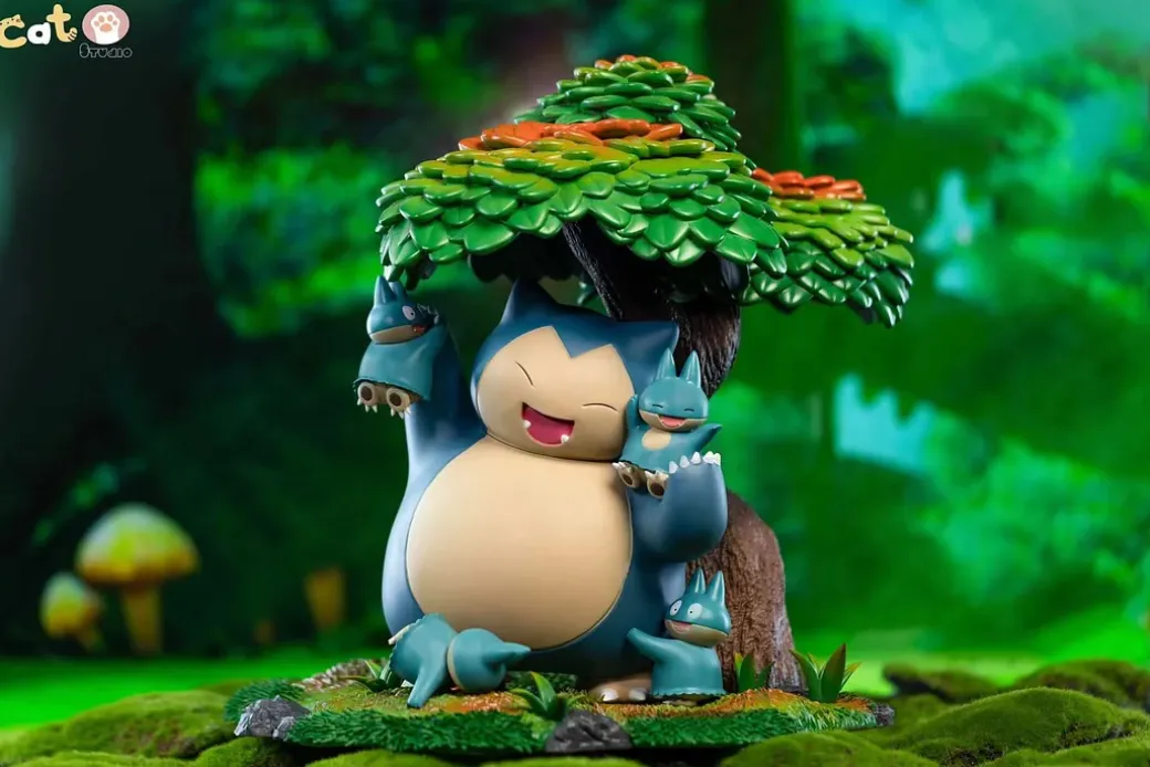 Snorlax - Pokemon Resin Statue - Cat o Studio