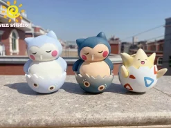Snorlax Tumbler & Togepi Tumbler - Pokemon Resin Statue - sun Studio