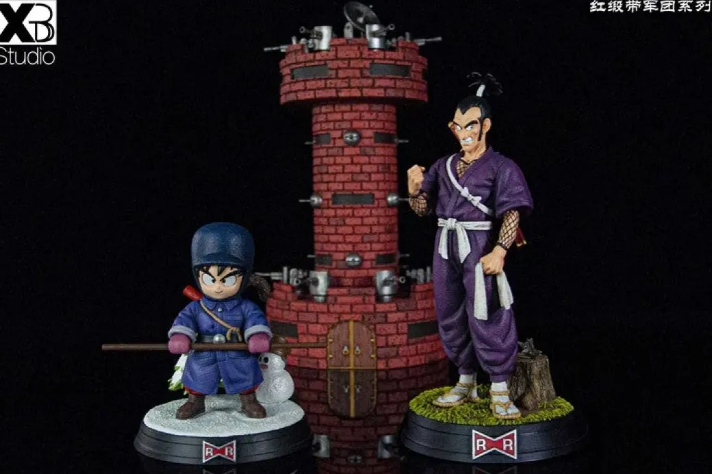 Snowfield Little Son Goku & ムラサキ曹长 - Dragon ball resin Statue - XBD Studios