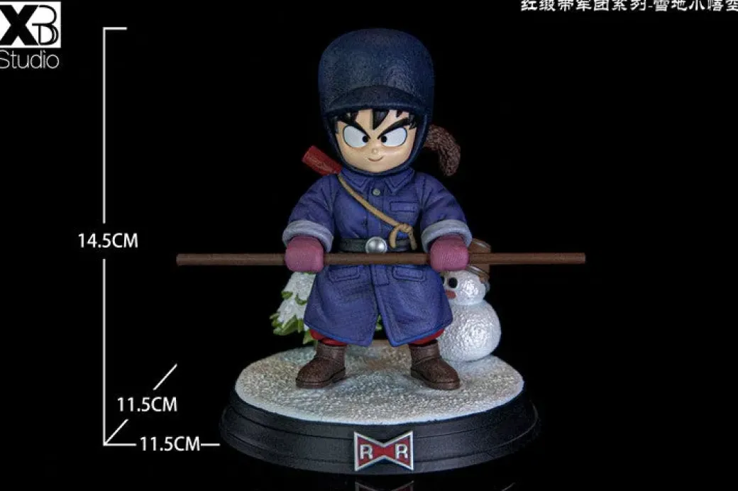 Snowfield Little Son Goku & ムラサキ曹长 - Dragon ball resin Statue - XBD Studios