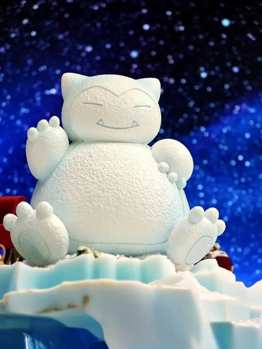 Snowman Snorlax - Pokemon Statue - ZaoWuGuan Studio