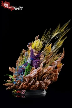 Son Gohan VS Cell - Dragon Ball Resin Statue - Comic Hero Studio