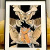 Son Goku & Frieza Decoration Painting - Dragon Ball - Xingkong Studio