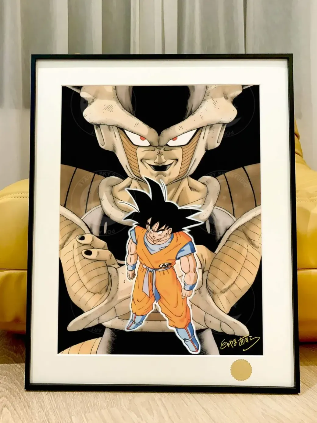 Son Goku & Frieza Decoration Painting - Dragon Ball - Xingkong Studio
