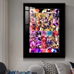 Son Goku Form Collection Decorative Painting - Dragon Ball Decorative Painting - JuZi Studio