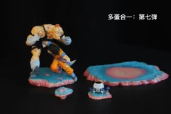 Son Goku VS Burter 006 & 007 - Dragon Ball Statue - Mr Dinosaur Studio