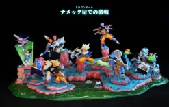 Son Goku VS Burter 004 & 005 - Dragon Ball Statue - Mr Dinosaur Studio