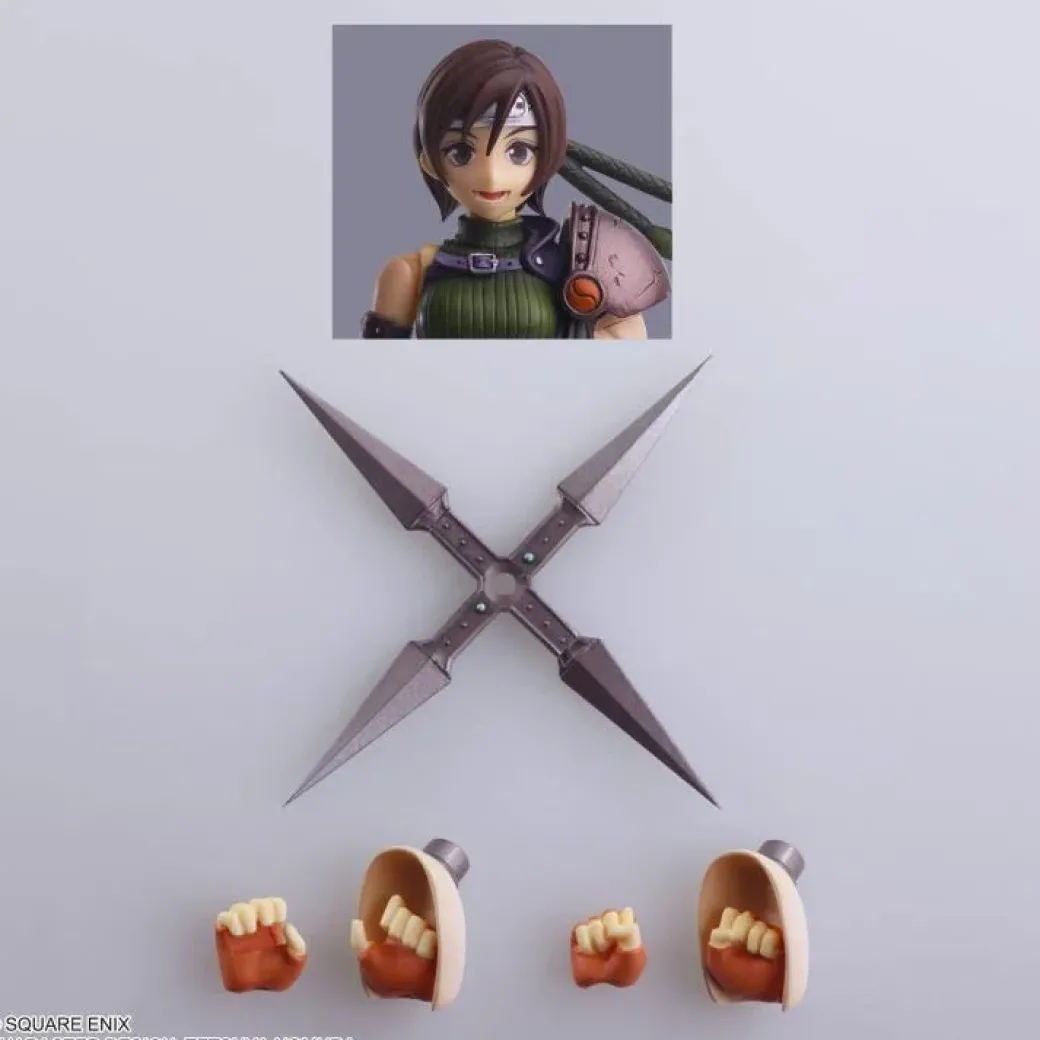 Square Enix Bring Arts Series Yuffie Kisaragi - (FF7) Final Fantasy VII Official Statue - TAITO