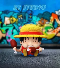 Square Series 001 Monkey D Luffy - ONE PIECE Statue - R7 Studio