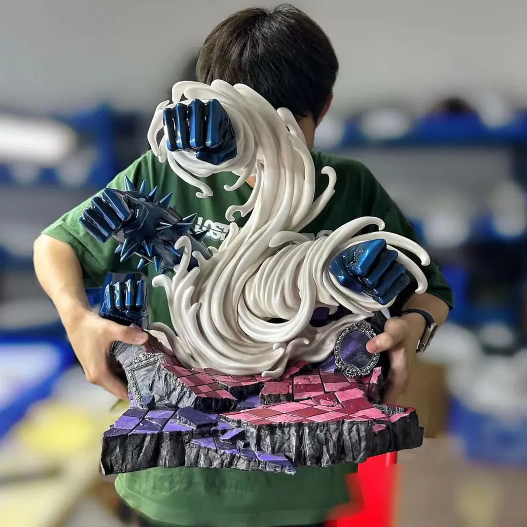 Squatting Charlotte Katakuri - ONE PIECE Resin Statue - NEIJUAN Studio