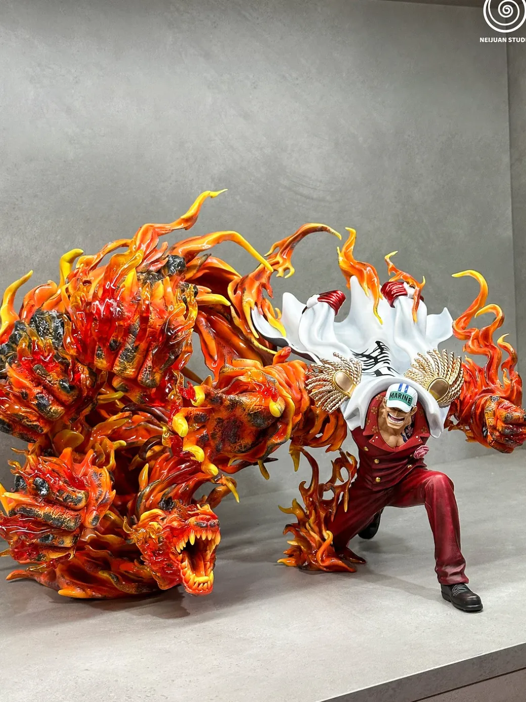 Squatting Sakazuki/ Akainu - ONE PIECE Resin Statue - NEIJUAN Studio