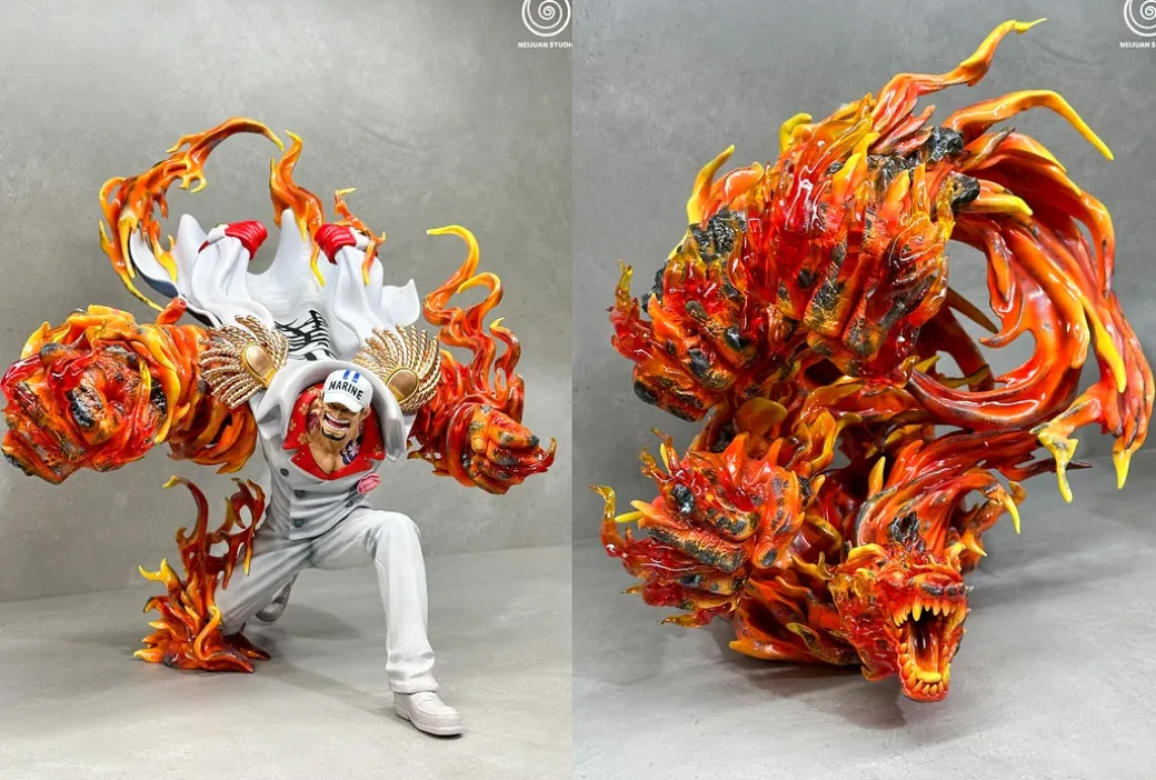 Squatting Sakazuki/ Akainu - ONE PIECE Resin Statue - NEIJUAN Studio