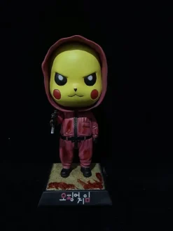 Squid Game Pikachu - Squid Game Pokemon Resin Statue - ZSSMW Studios