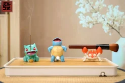 Squirtle & Bulbasaur & Kingler Tea Pet Set - Pokemon Resin Statue - Fa-Studios