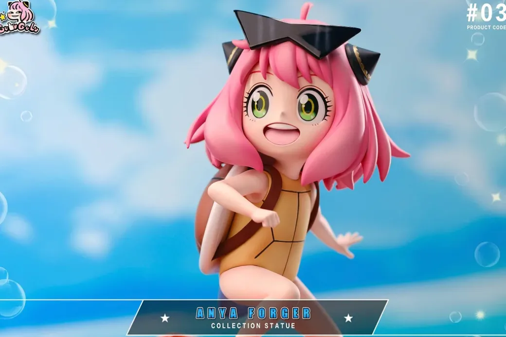 Squirtle Cosplay Anya Forger - Pokemon SPY X FAMILY Resin Statue - GULUGULU Studio