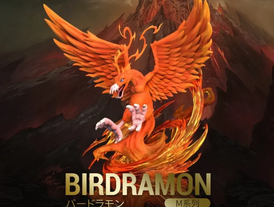 Standard & Medium Series Birdramon - Digimon Resin Statue - T1 Studio